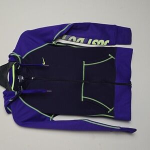 Nike Women Purple and Black Jacket